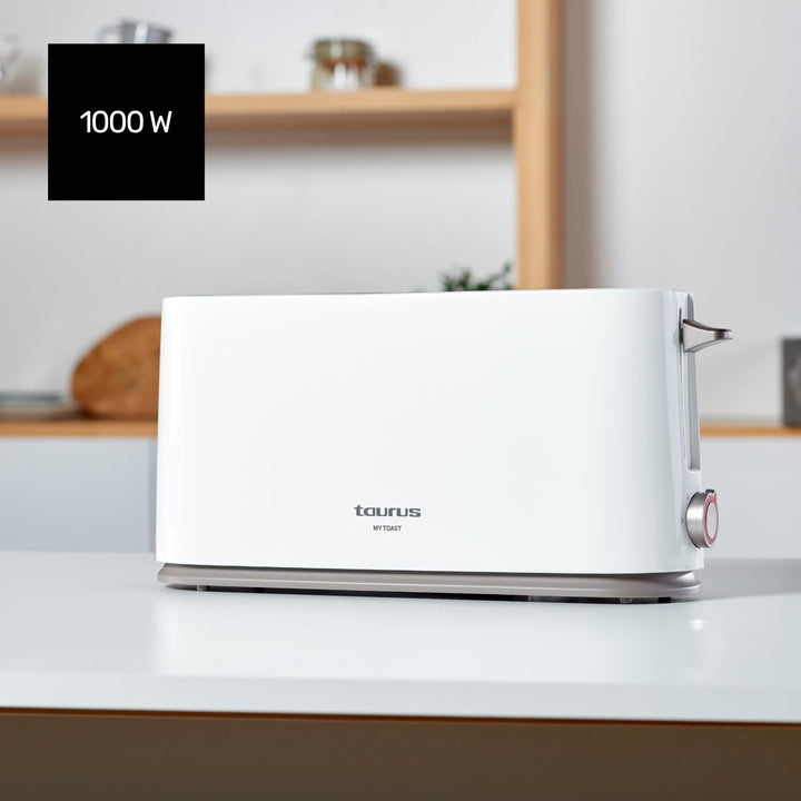 Taurus My Toast Toaster mit langem und extra breitem Schlitz, Kunststoff, mehrfarbig 1 Lange Schlitz