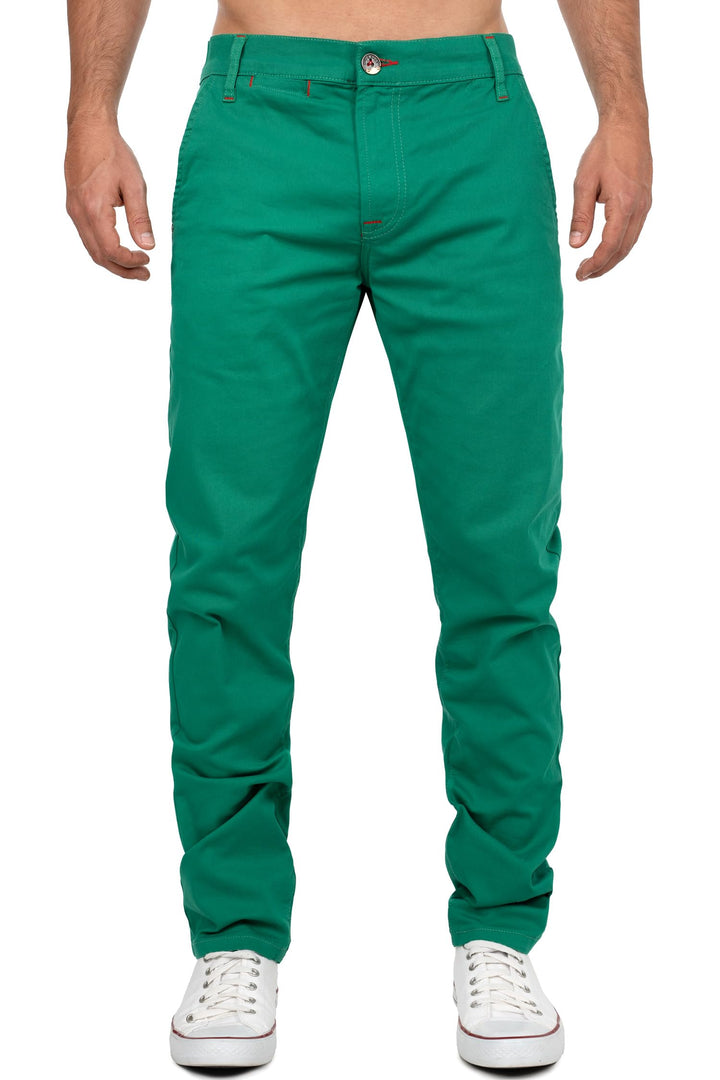 Cipo & Baxx Herren Stoffhose – Slim Fit & Regular Fit | Stretch Baumwoll-Mix | Atmungsaktiv & Bequem