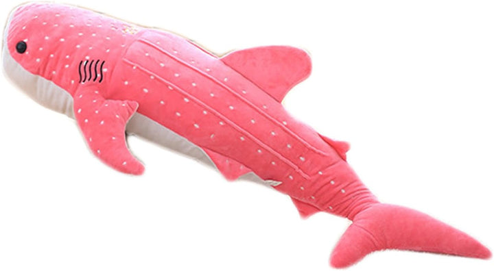 Kreative Walhai Kissen Plüsch Puppe Nickerchen Kissen 55cm Rosa, 55cm Rosa