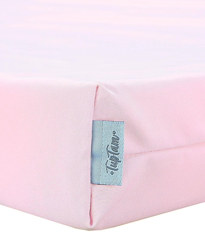 TupTam Abwischbare Wickelauflage, Farbe: Altrosa solid, Grösse: 72 x 85 cm 72 x 85 cm Altrosa solid,