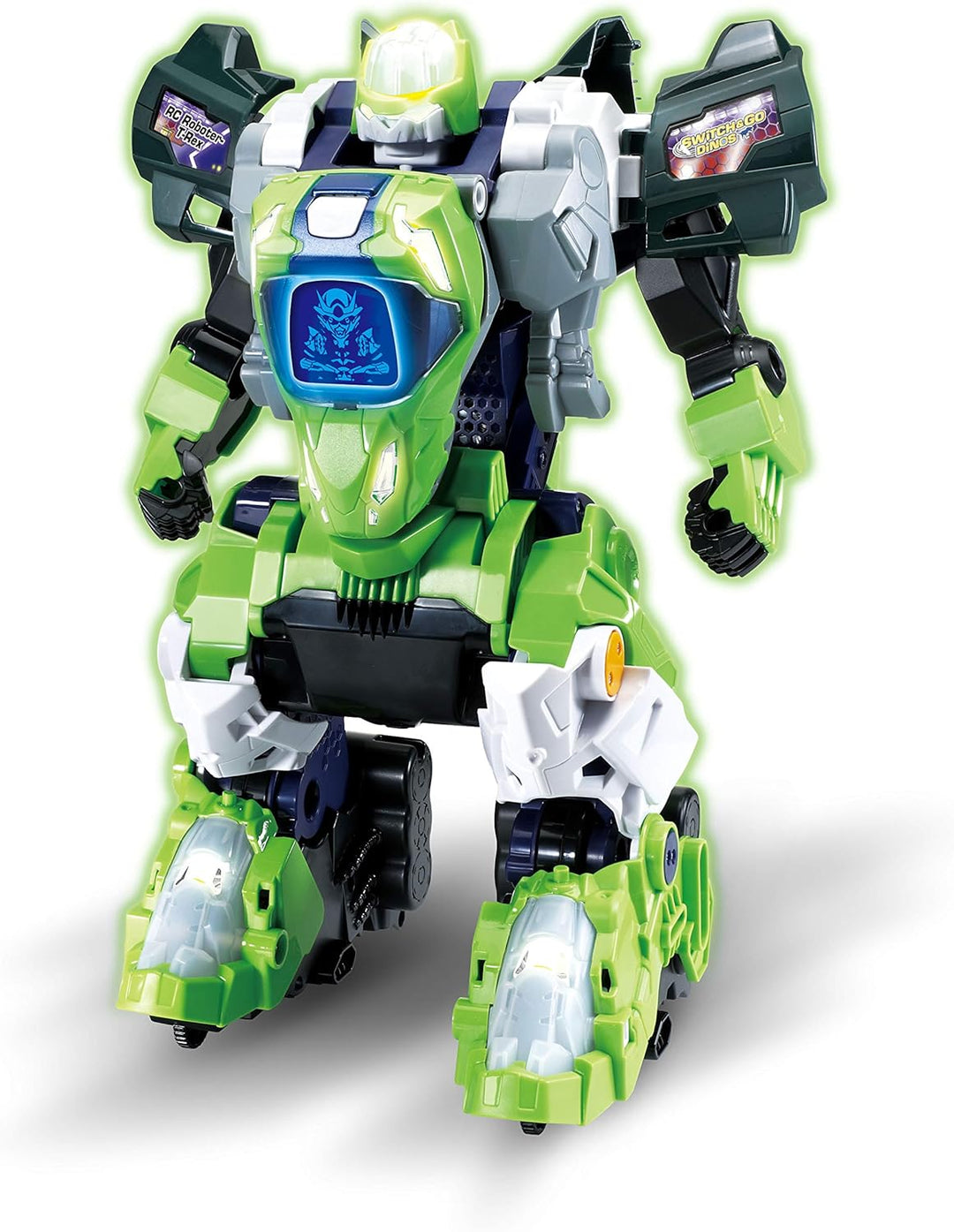 VTech Switch and Go Dinos RC Roboter-T-Rex – Dino-Roboter-Transformer mit Fernbedienung – 2in1 Spiel