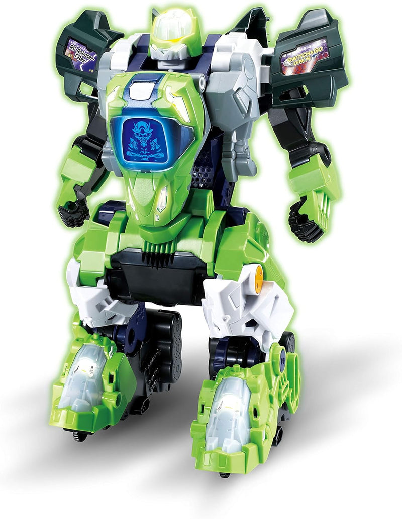 VTech Switch and Go Dinos RC Roboter-T-Rex – Dino-Roboter-Transformer mit Fernbedienung – 2in1 Spiel