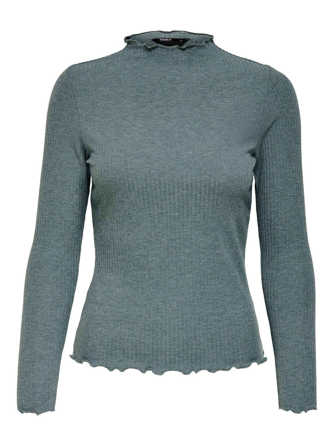 ONLY Female Top ONLEMMA Top L Grün (Balsam Green/Melange), L Grün (Balsam Green/Melange)
