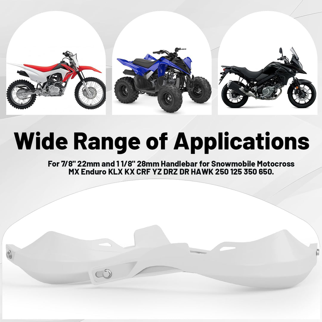 Handguards Motorrad, Handprotektoren Motorrad Handschutz Sturzschutz für 22 mm 28 mm Lenker Surron S