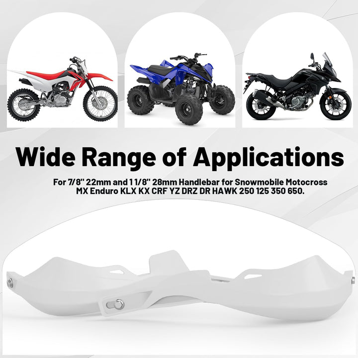 Handguards Motorrad, Handprotektoren Motorrad Handschutz Sturzschutz für 22 mm 28 mm Lenker Surron S