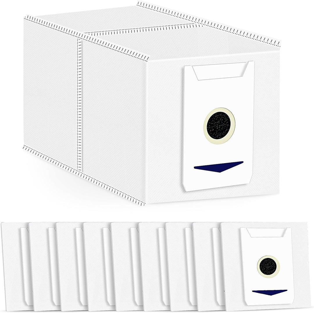 10 Stück Staubbeutel Zubehör für Ecovacs Deebot T30 Omni / T30 Pro Omni Saugroboter, 3L Grosser Kapa