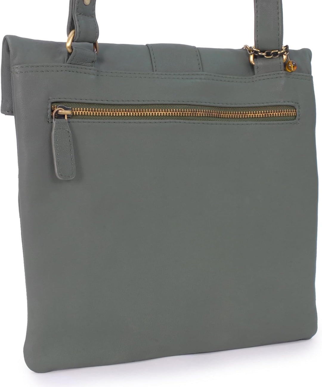 Catwalk Collection Handbags - Leder - Damen Leder Umhängetasche/Handtasche/Messenger/Schultertasche
