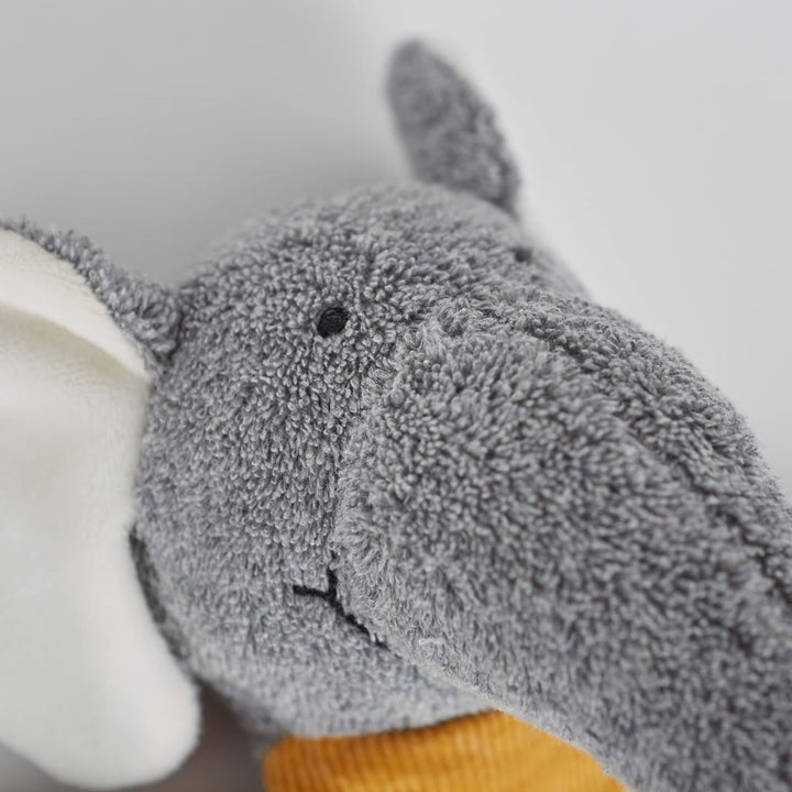 SIGIKID 39378 Schnuffeltuch Elefant Kuscheltuch Mädchen und Jungen Babyspielzeug empfohlen ab Geburt