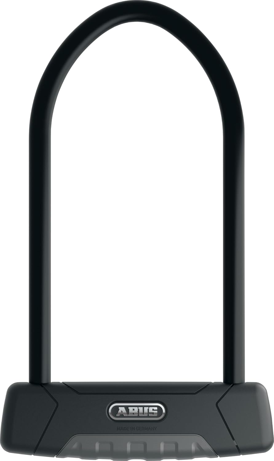 ABUS Bügelschloss Granit Plus 470 + EaZy KF Halterung - Fahrradschloss mit Parabolbügel - ABUS-Siche