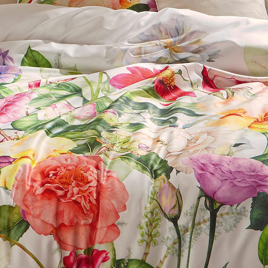 fleuresse Mako-Satin Bettwäsche Bed Art S Flen Multicolor 1 Bettbezug 155 x 220 cm + 1 Kissenbezug 8