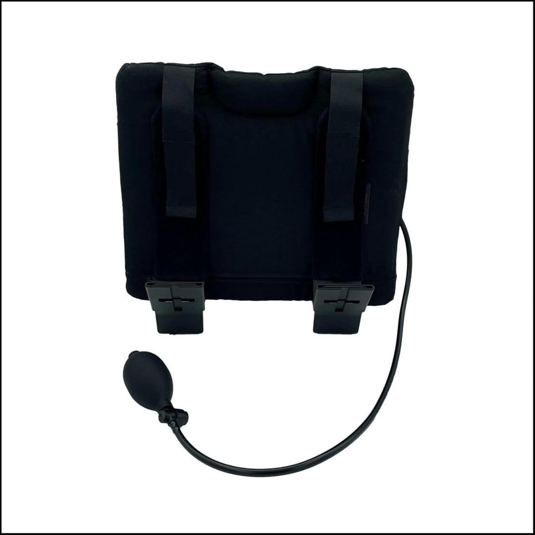 Sitback Air Universales Rückenstützkissen, aufblasbar, für Autositze, Bürostühle, Sofa, (Stoff schwa