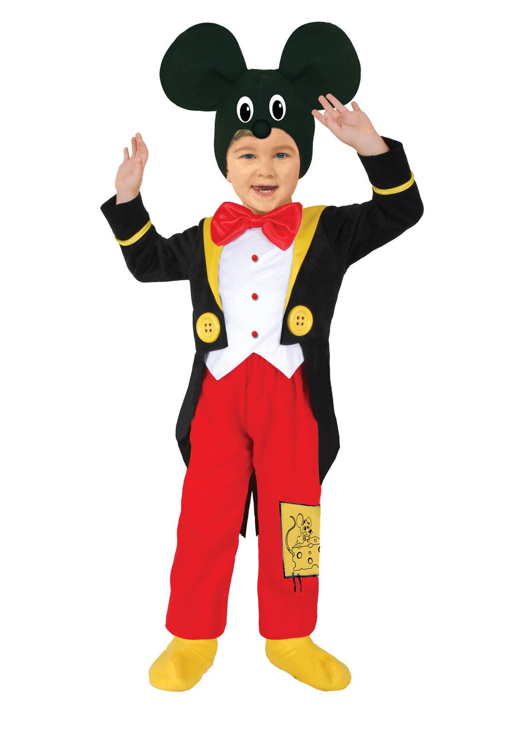 Ciao- Topolotto Little Mouse Kostüm Verkleidung baby Junge 6-12 Monate, 6-12 Monate