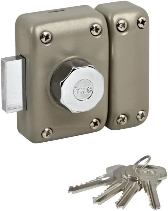 Yale YV25BT-40/SC Türschloss, golden Brown, 40mm Ø23mm 40mm Ø23mm Golden Brown, 40mm Ø23mm Golden Br