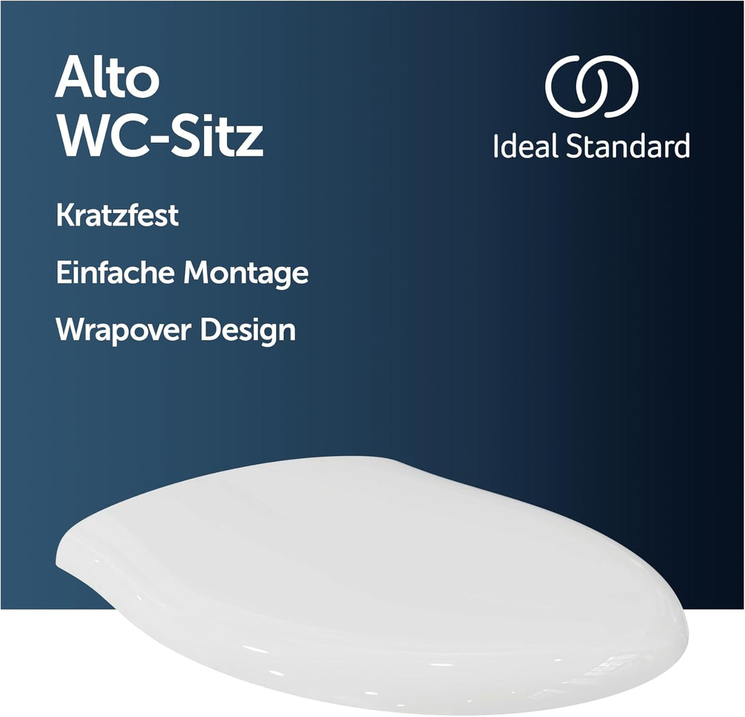 Ideal Standard E759001 WC-Sitz Alt, 46,4 x 38,6 x 5 cm,