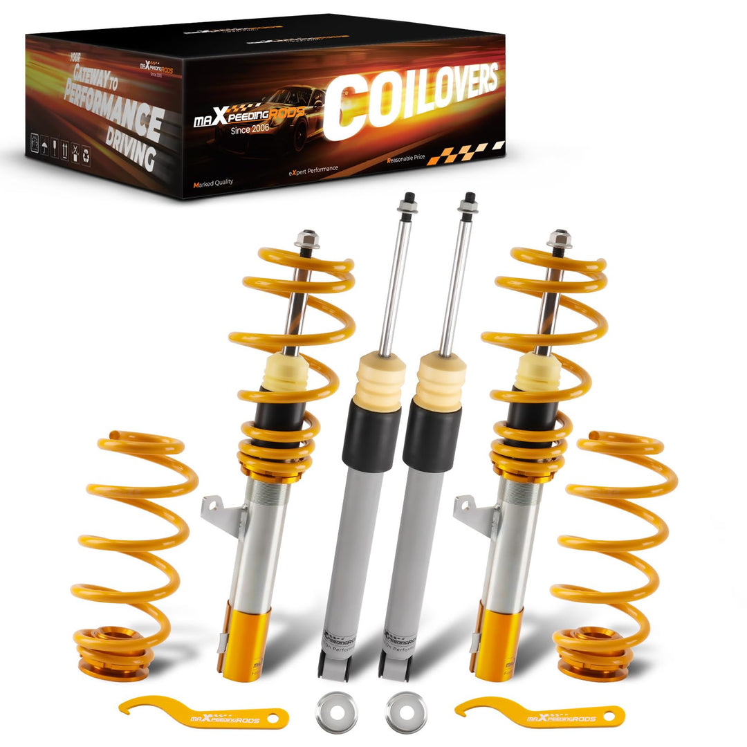 maXpeedingrods Gewindefahrwerk für GOLF 5 für PASSAT 3C /3CC für A3 8P Coilover