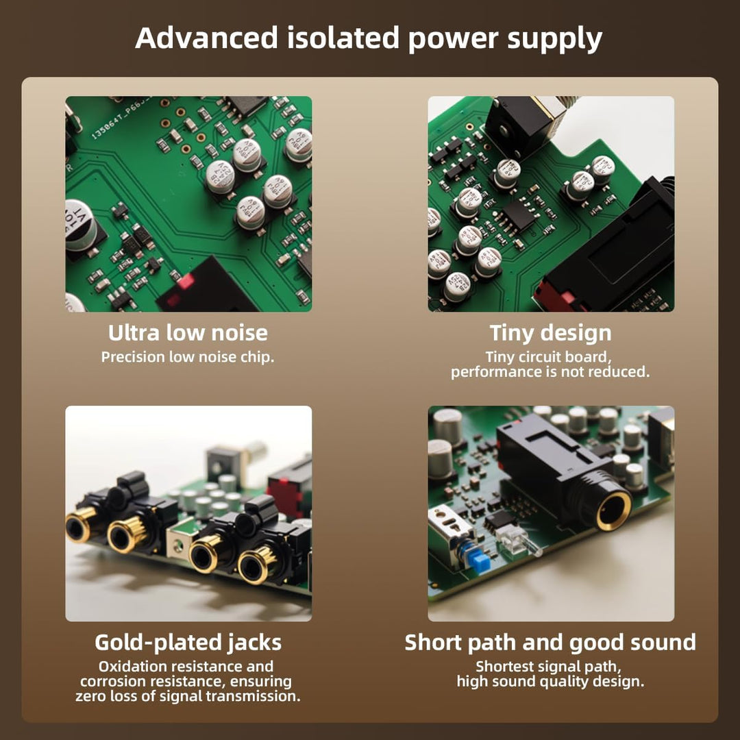 SMSL PH-1 MM Phono Vorverstärker, Phono Verstärker Für Plattenspieler Phonograph Aktive Lautsprecher