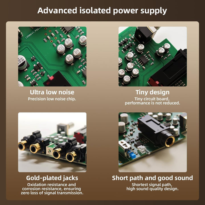 SMSL PH-1 MM Phono Vorverstärker, Phono Verstärker Für Plattenspieler Phonograph Aktive Lautsprecher