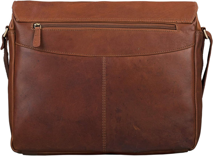 STILORD 'Lonzo' Vintage Umhängetasche echtes Büffel-Leder Messenger Bag für Herren und Damen Unitasc