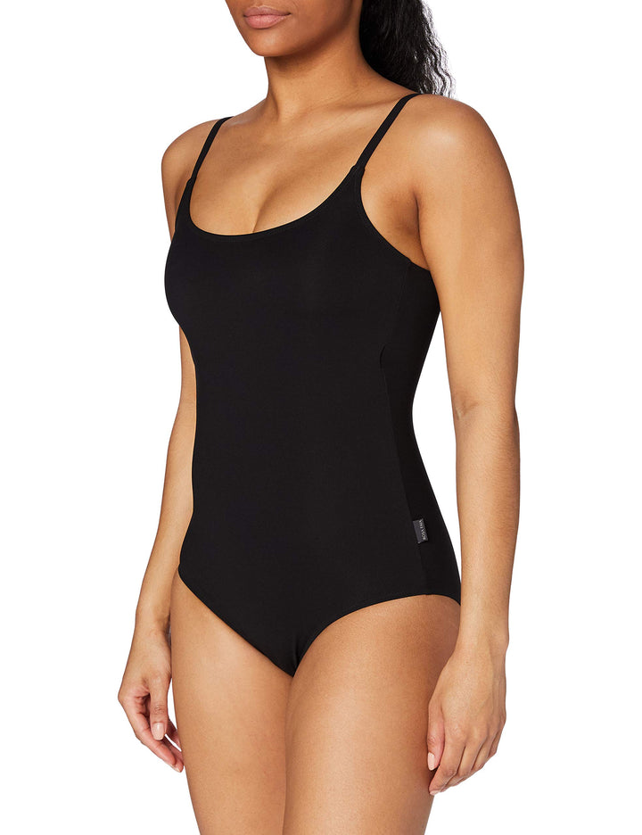 Rosa Faia Damen perfect black suit Badeanzug,,per pack Schwarz (schwarz 001),40 (Herstellergrösse:F)