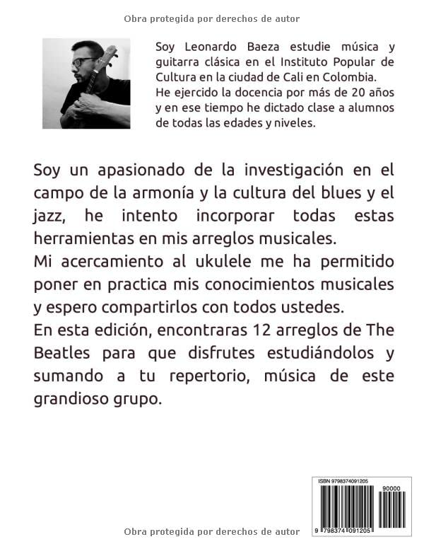 The Beatles 12 arreglos faciles para ukulele con TABS, Taschenbuch