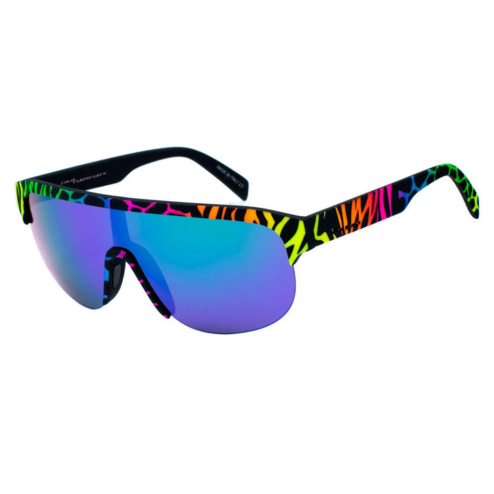 Italia Independent Unisex-Erwachsene 0911-ZEF-149 Sonnenbrille, Mehrfarbig (Amarillo/Verde), 135