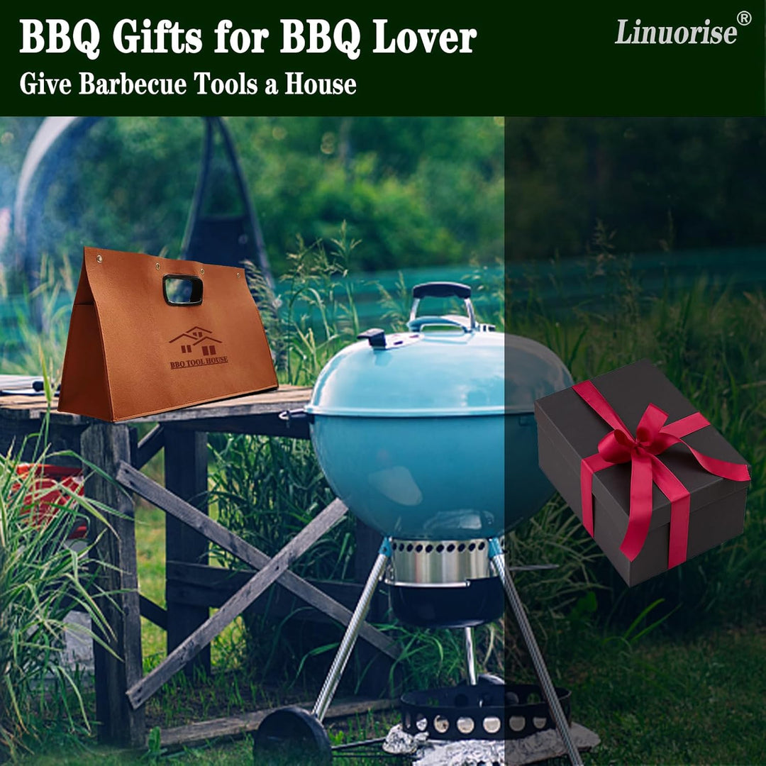 Werkzeugtasche für Grill Zubehör | Grillbesteck Aufbewahrungstasche | Aufbewahrung Grillzubehör | We
