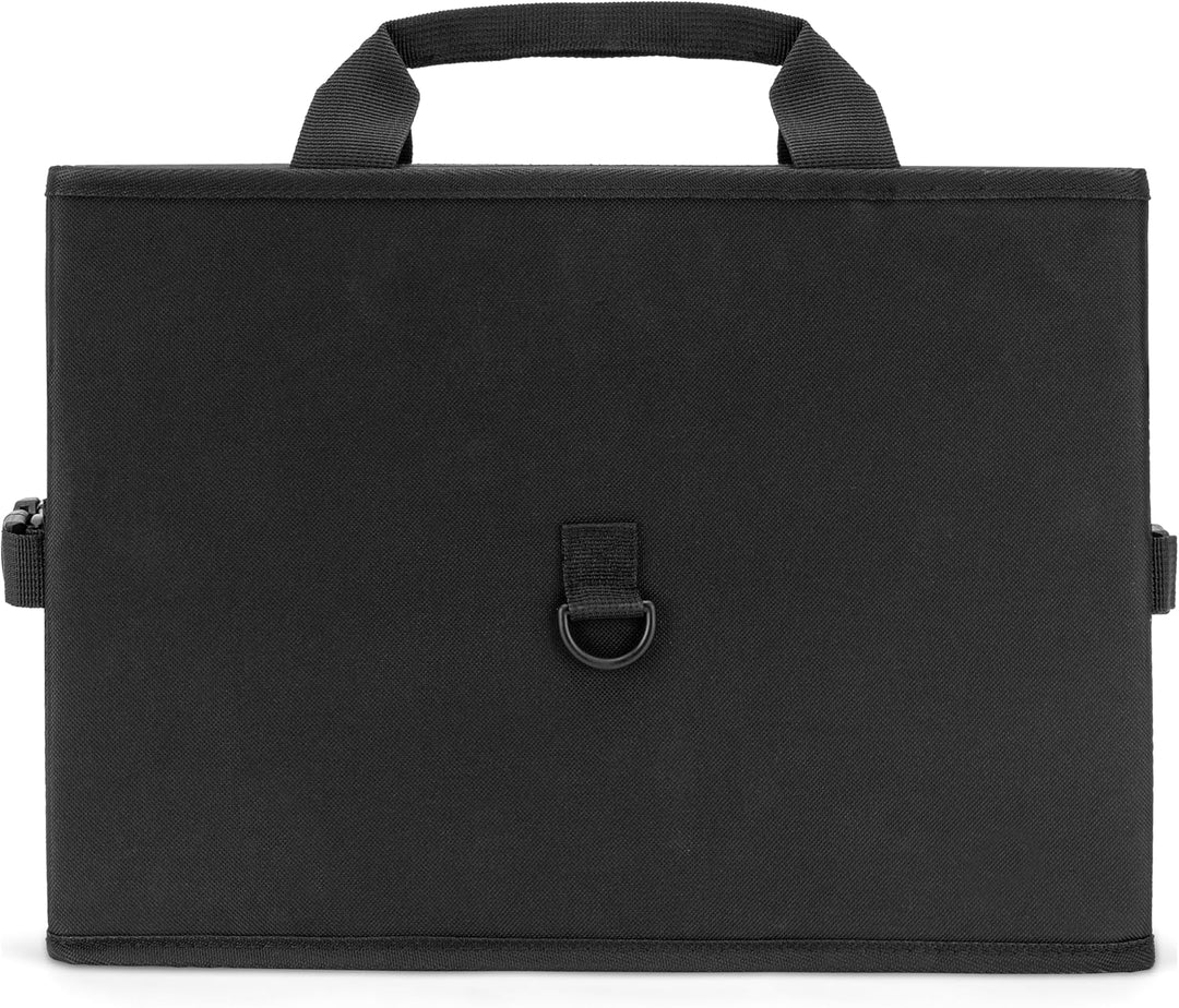Osann Faltbare Kofferraum-Box – Auto Organizer mit 2 Hauptfächern, Netzfächern & Tragegriffen – robu