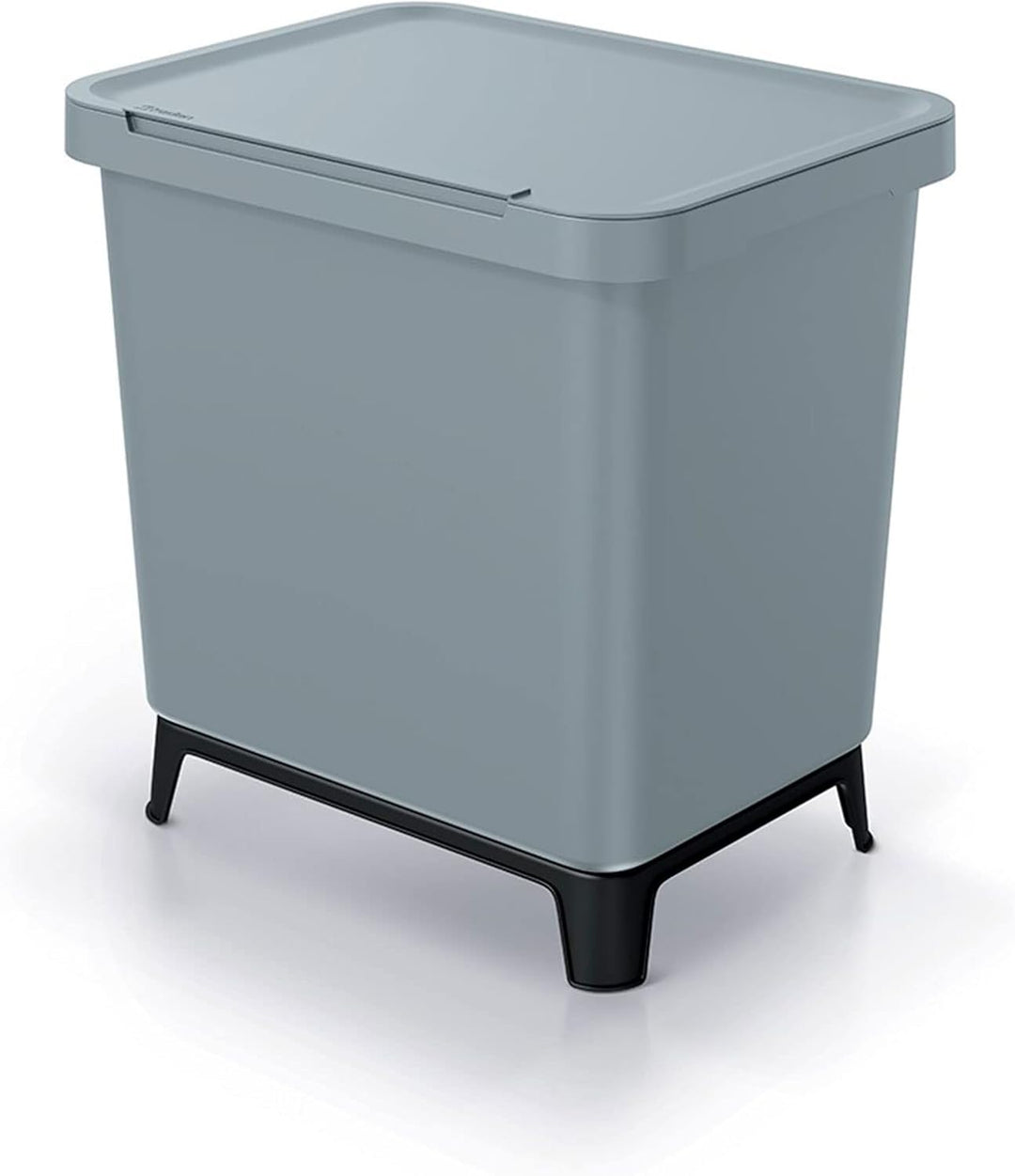 Recycling-Sortiersystem 2x10L Farbe grau KEDEN