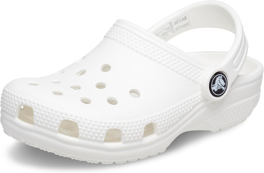Crocs Unisex Kids Classic Clog K Clog 27/28 EU Weiss, 27/28 EU Weiss