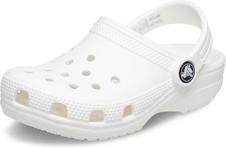 Crocs Unisex Kids Classic Clog K Clog 27/28 EU Weiss, 27/28 EU Weiss