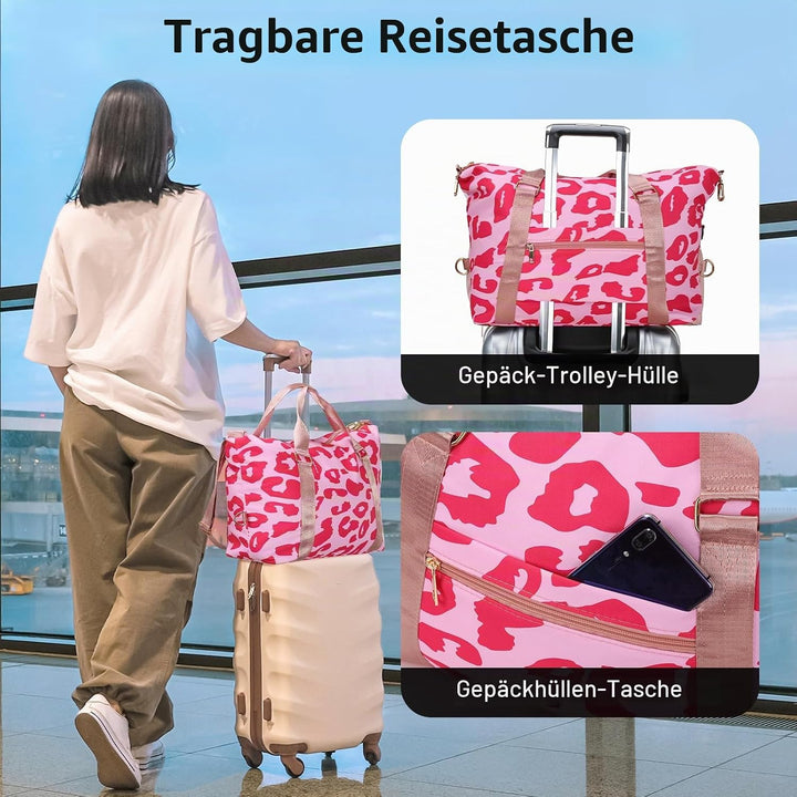 20L Sporttasche für Damen, Klein Gym Tasche mit Nassfach Tasche, Wasserdicht Sport Tasche Rucksack,