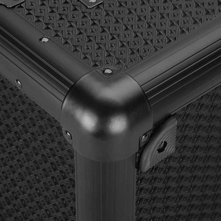 anndora Beauty Case Kosmetikkoffer - Stilvoller Schmuckkoffer, Schminkkoffer mit robustem Aluminiumr