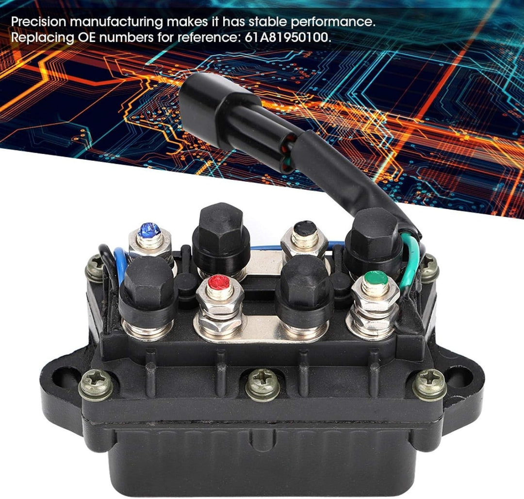 12V Power Trim Relais 61A81950100 Passend für 250PS Aussenbordmotor Ersetzt 250PS Aussenbordmotor Er