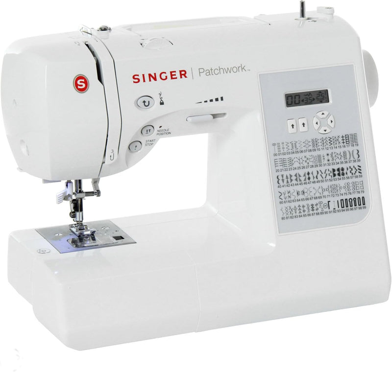 SINGER Patchwork 7285 Qilt mit Mega-Anschiebetisch