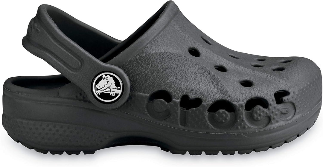 Crocs Baya Clog K Unisex Kinder Clog 23/24 EU Schwarz, 23/24 EU Schwarz