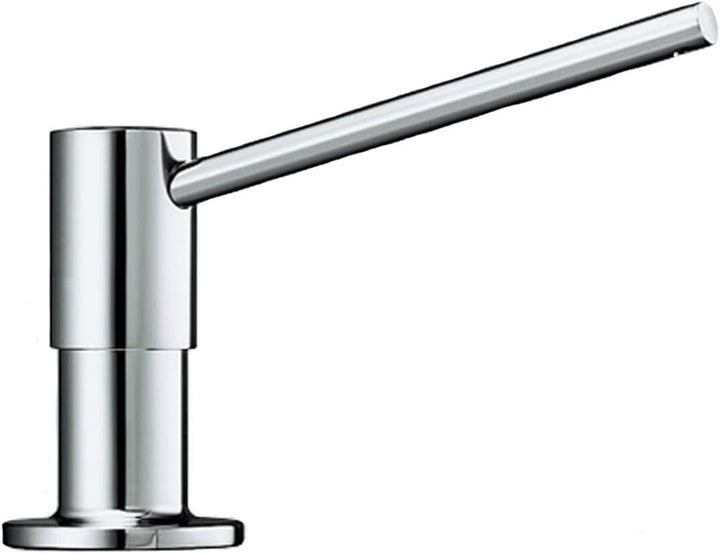 BLANCO TORRE Spülmittelspender chrom | Passend zu allen BLANCO-Küchenarmaturen | Bequem von oben zu