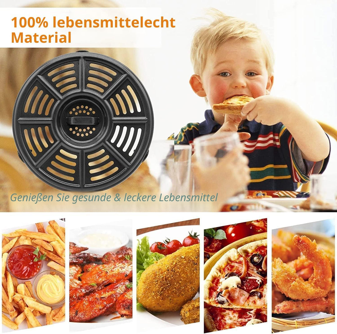 Air Fryer Crisper Platte für Ninja AF100-AF150 und Druck, Luftfritteuse Grillpfanne für Ninja FD302