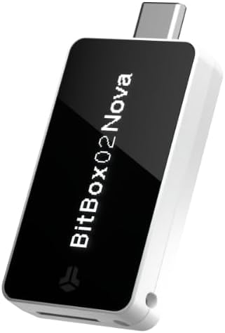 BitBox02 Nova - Hardware Wallet für Bitcoin - iPhone Unterstützung, EAL Sicherheitschip, mehrere Far