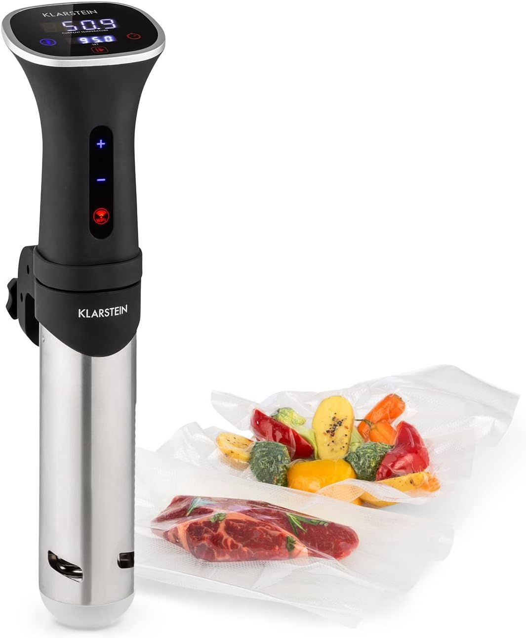 Klarstein Sous Vide Garer, Effizienter Sous Vide Stick, Sous-Vide-Garer, Sous Vide Garer Stick, 1200