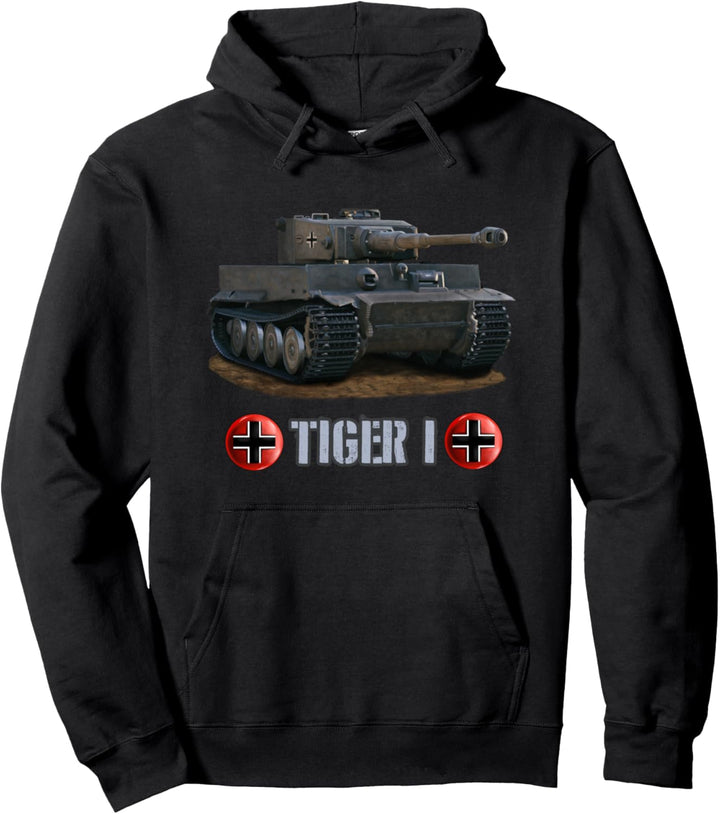 Vintage World War 2 Deutscher Panzer Tiger I (1) Geschenk Pullover Hoodie