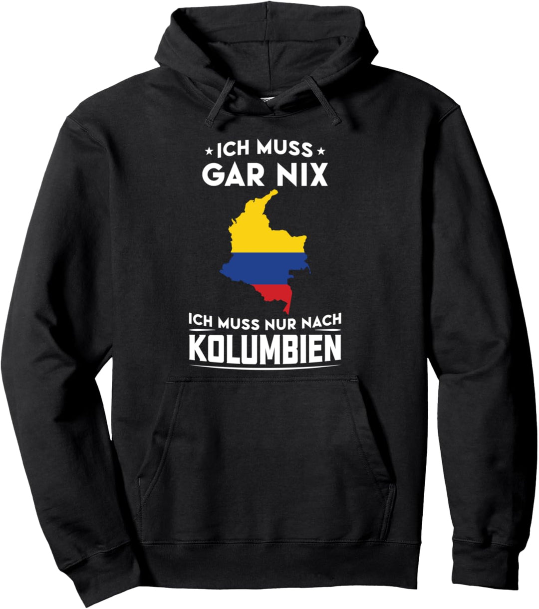 Kolumbien Flagge Reise Geschenk Pullover Hoodie