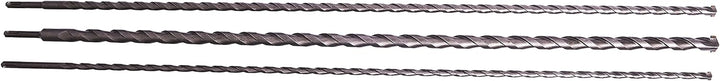 Am-Tech 3 Stück 1000 mm sds Drill bit Set, E0690 Size 1000mm, Size 1000mm