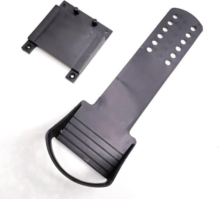 2 Stück Rowing Machine Pedals rutschfest, Multifunktions-Trainer-Pedal-Ersatz Leicht, Rudergerät Ped