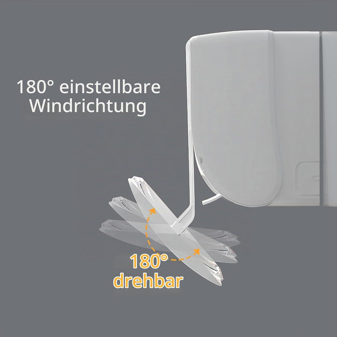 Klimaanlage Windabweiser Universal für Zuhause Büro Klimaanlagen Deflektor Plastik Adjustable für Wa