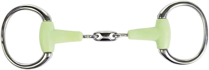HKM Doppelt gebr. Olivenkopfgebiss 16 mm Apfel Breite 14,5 cm, Ringe Ø 65 mm, Breite 14,5 cm, Ringe
