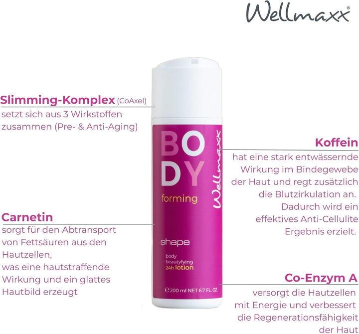 Wellmaxx Wellmaxx shape body slim 24h lotion NEU