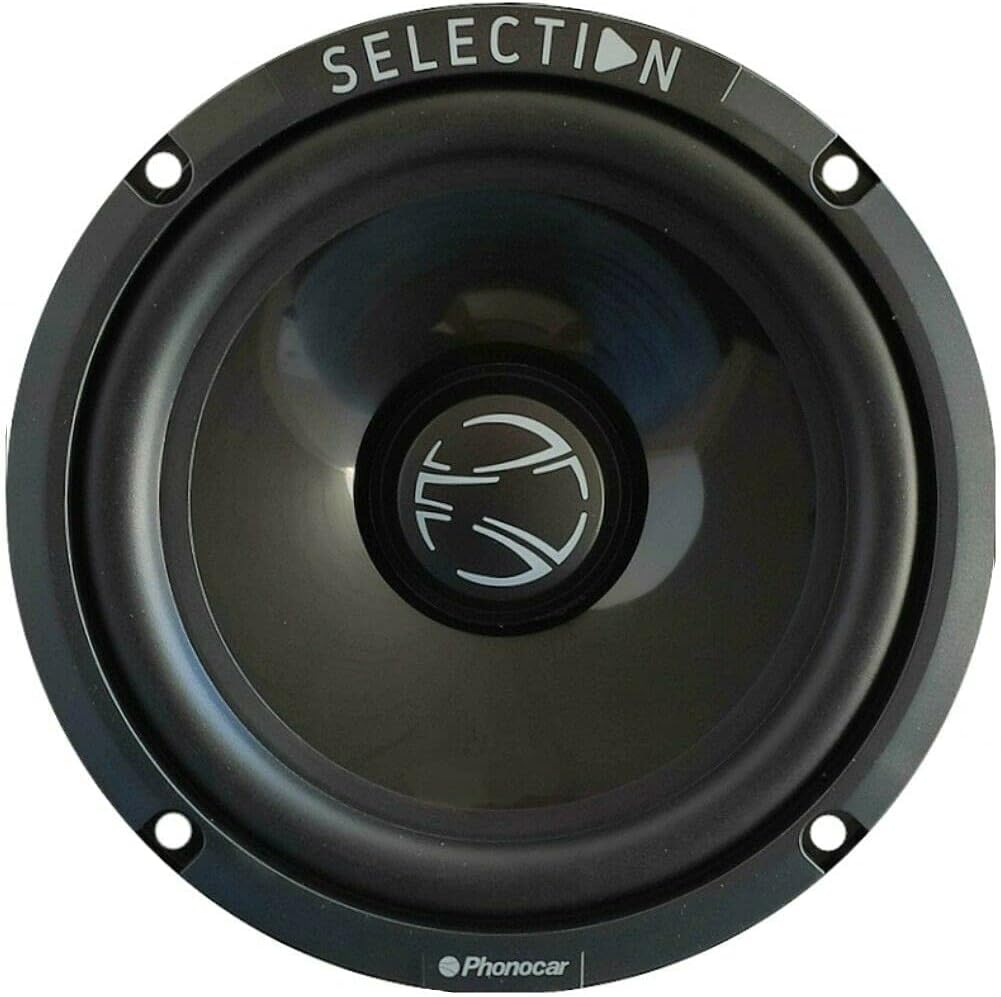2 PHONOCAR SELECTION 02086 woofer tieftöner 16,50 cm 165 mm 6,5" Durchmesser 70 watt rms 180 watt ma