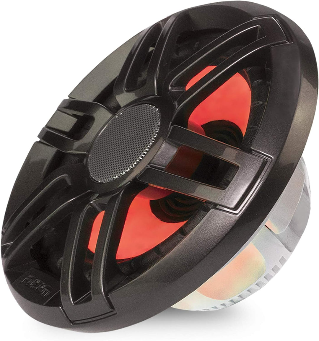 Garmin Fusion XS Series Marine-Lautsprecher, 16,5 cm (6,5 Zoll), 200 Watt, Sport mit RGB, Marke, Gra