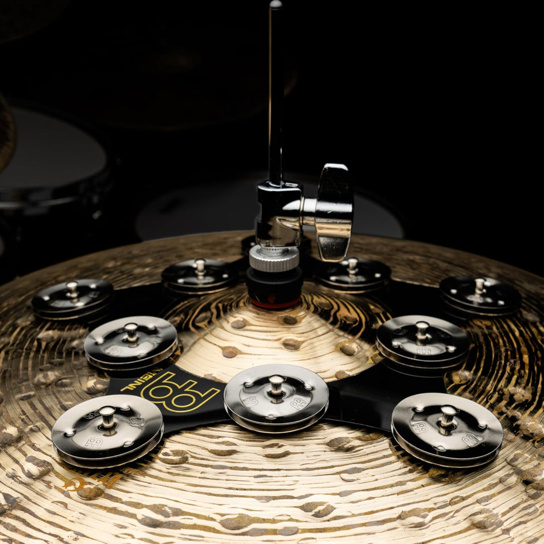 Meinl Percussion Super Flex Ching Ring, Stainless Steel Jingles