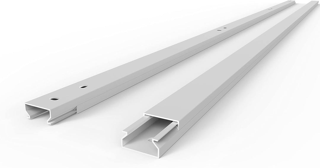 SCOS Smartcosat SCOSKK110 30 m Kabelkanal (L x B x H 2000 x 20 x 10 mm, PVC, Kabelleiste, Schraubbar